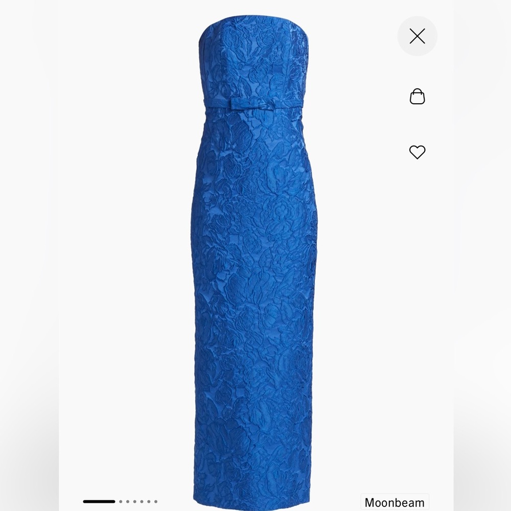 SACHIN & BABI Sophia Lace Strapless Gown - Size 4